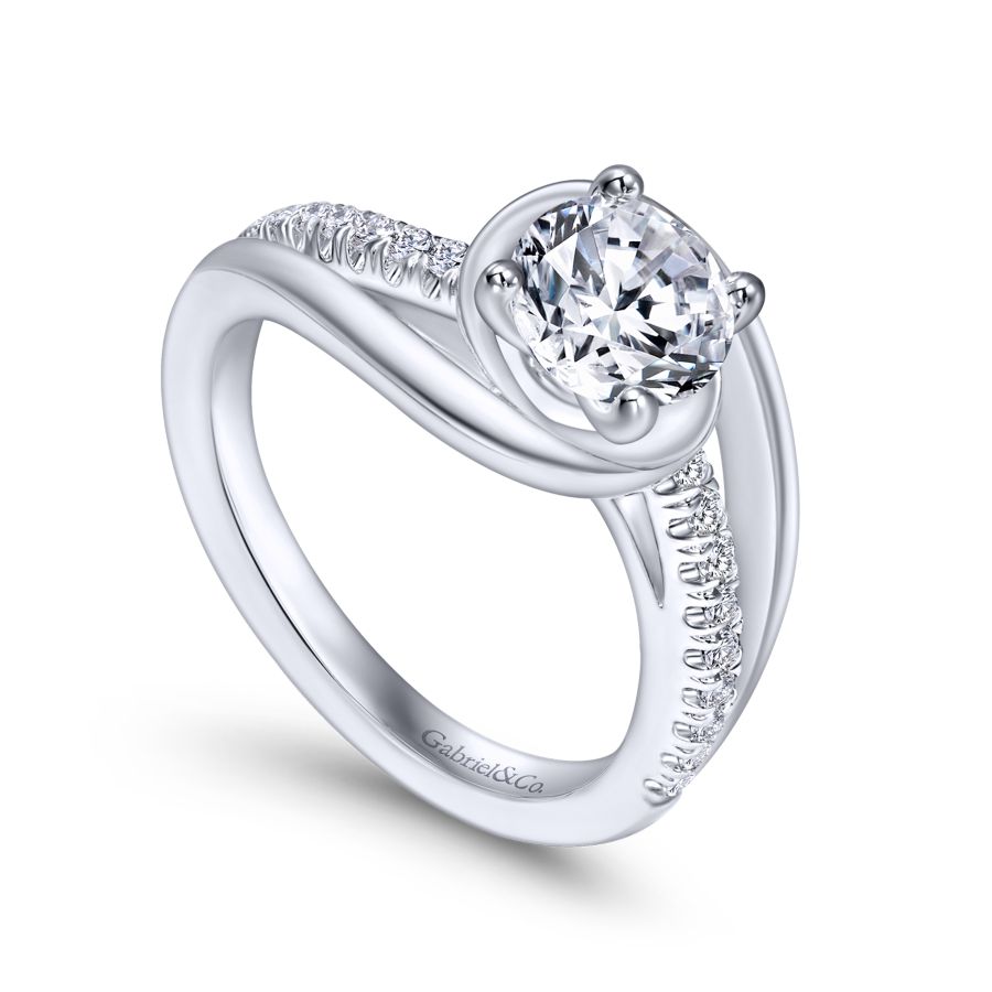Gabriel & Co. Lucca Diamond Engagement Ring