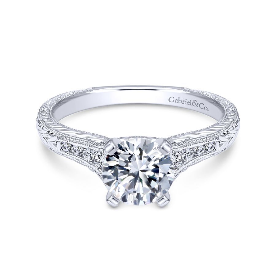 Audra Vintage-Inspired Engagement Ring Setting