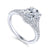 Verbena Oval Engagement Ring Setting