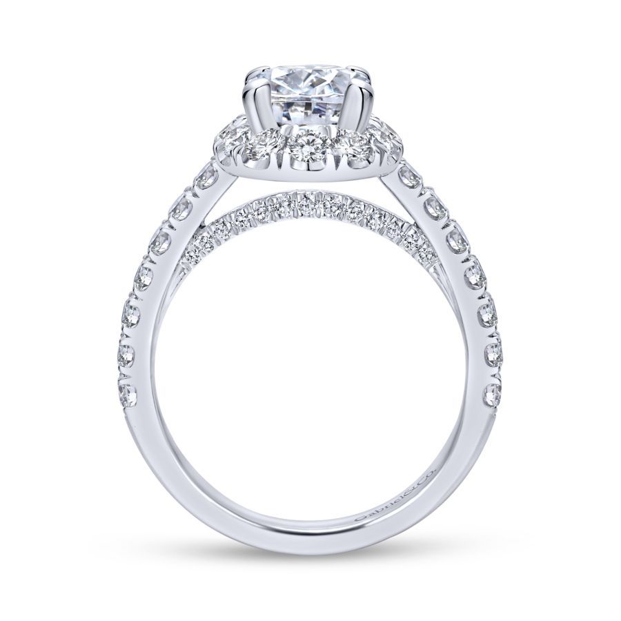 Sutton Oval Engagement Ring Setting