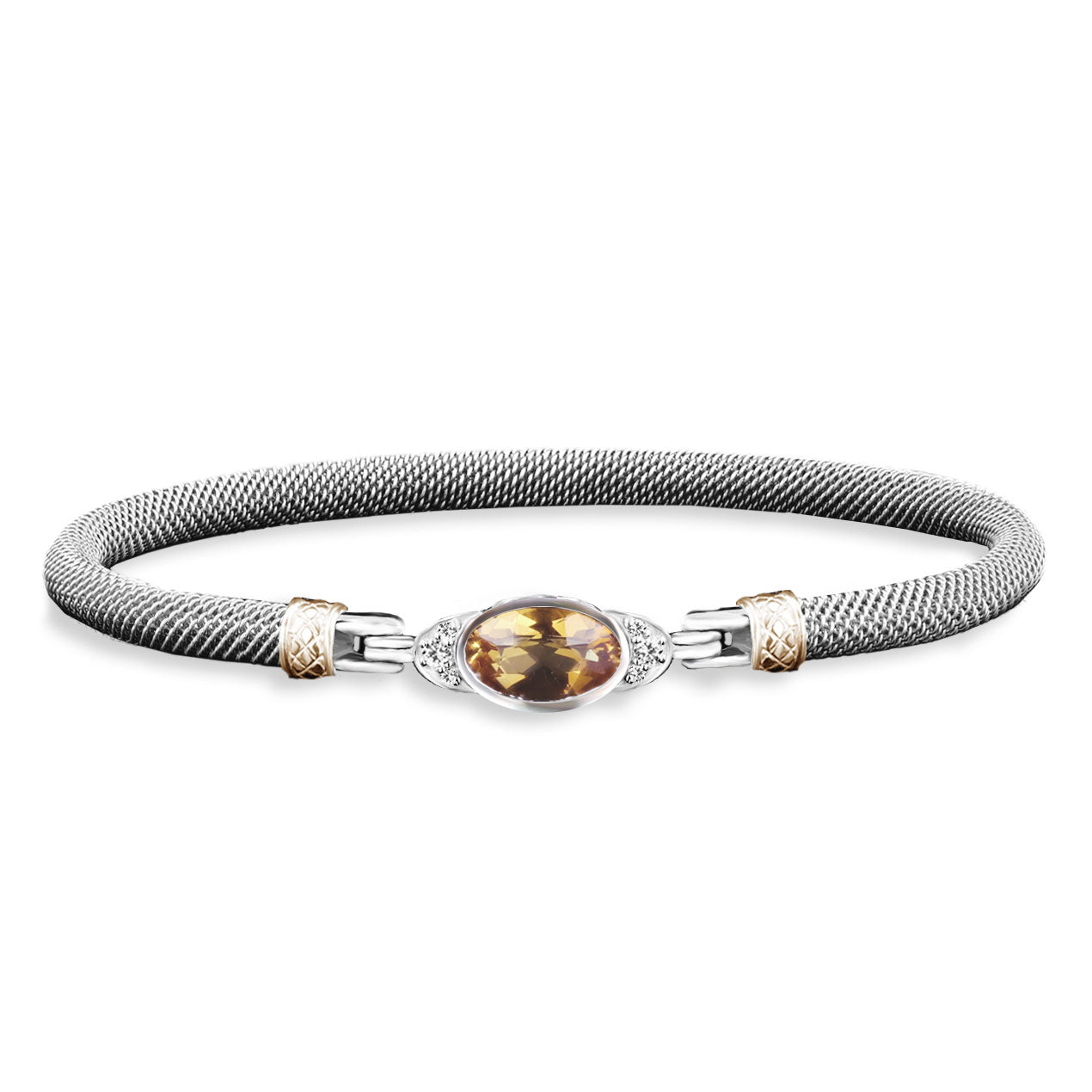 Milanese Mesh Sterling Silver Bracelets