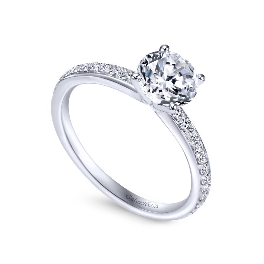 Megan Diamond Engagement Ring Setting