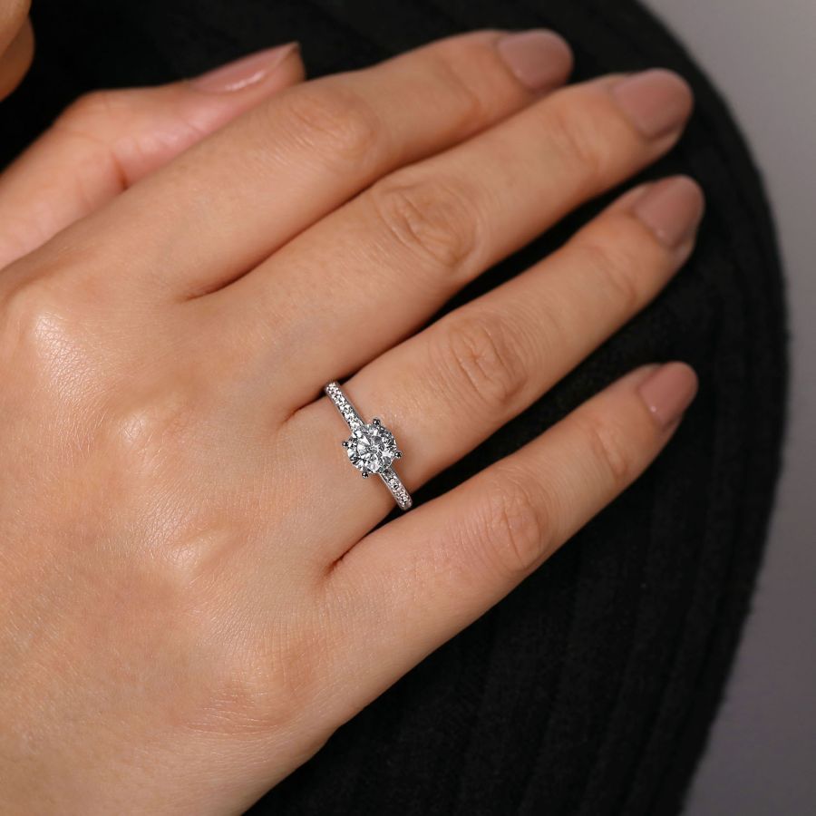 Megan Diamond Engagement Ring Setting