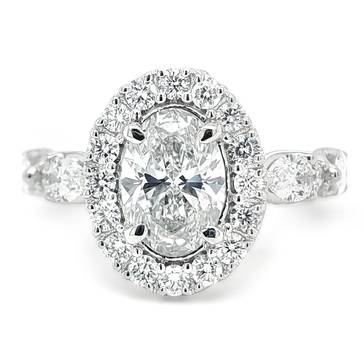Pre-Set Engagement Rings