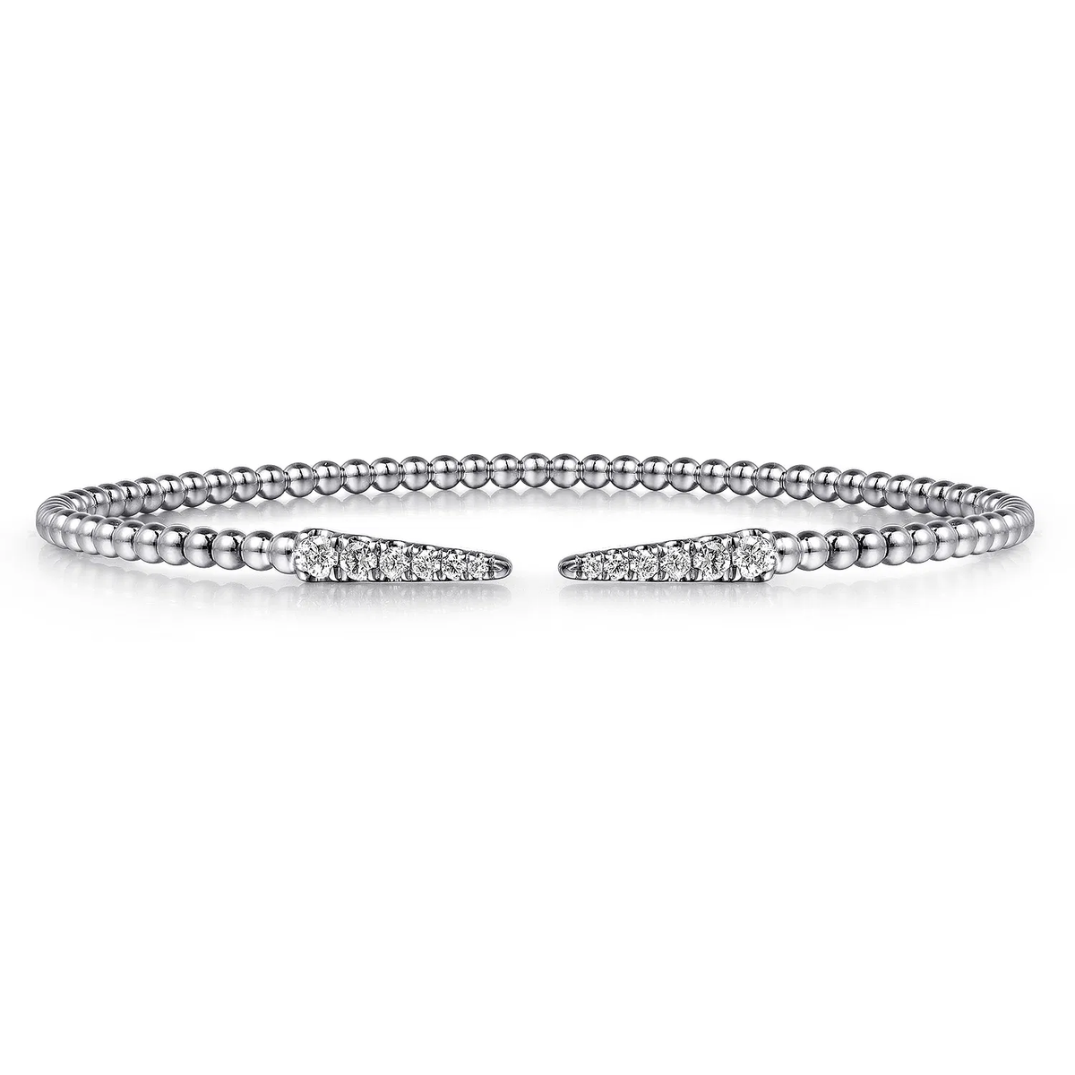 Diamond Bujukan Spike Bracelet in 14k White Gold