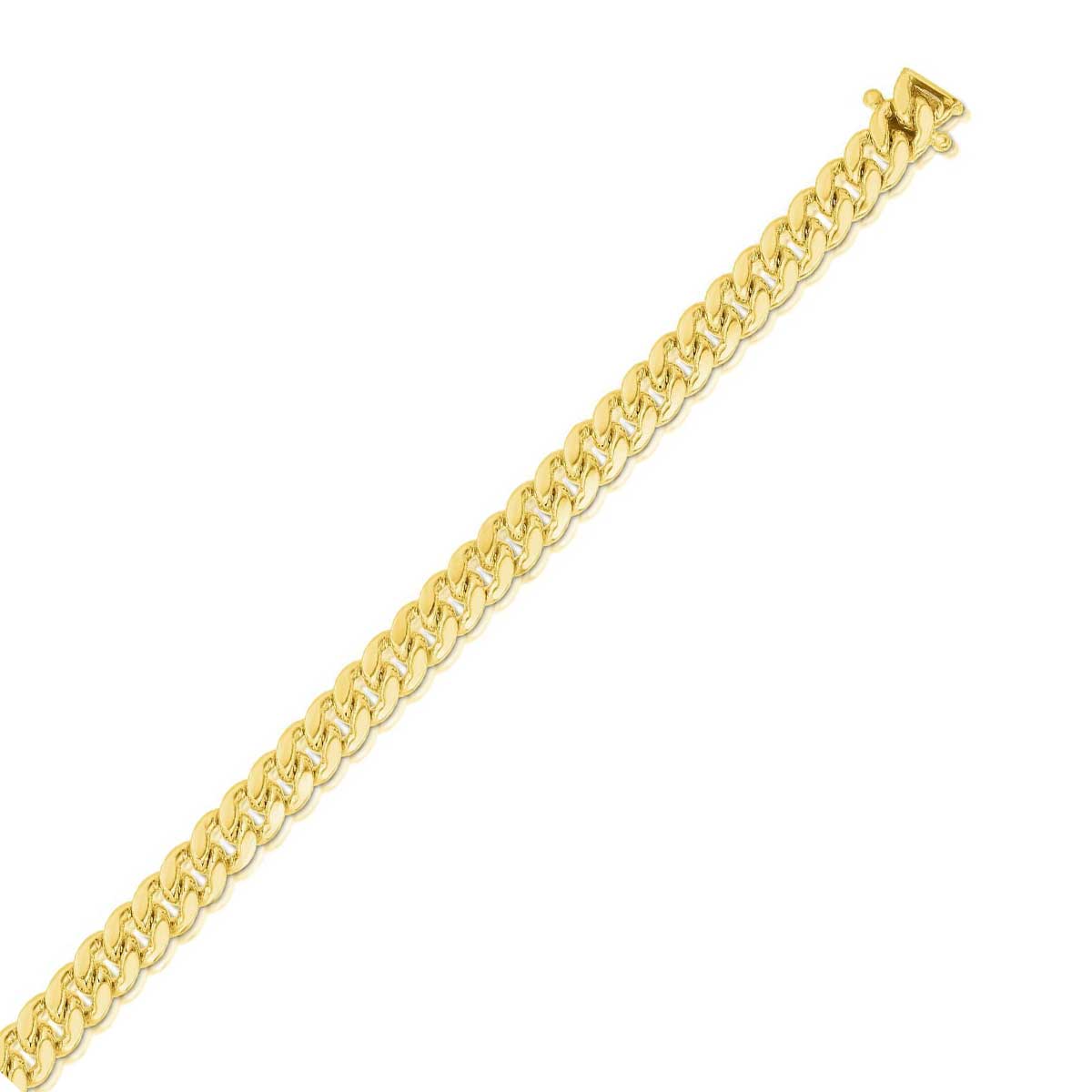 Semi-Solid Miami Cuban Link 4.5mm Chain Necklace 24”