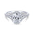 Verbena Oval Engagement Ring Setting