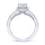 Balsam Princess Cut Diamond Engagement Ring Setting