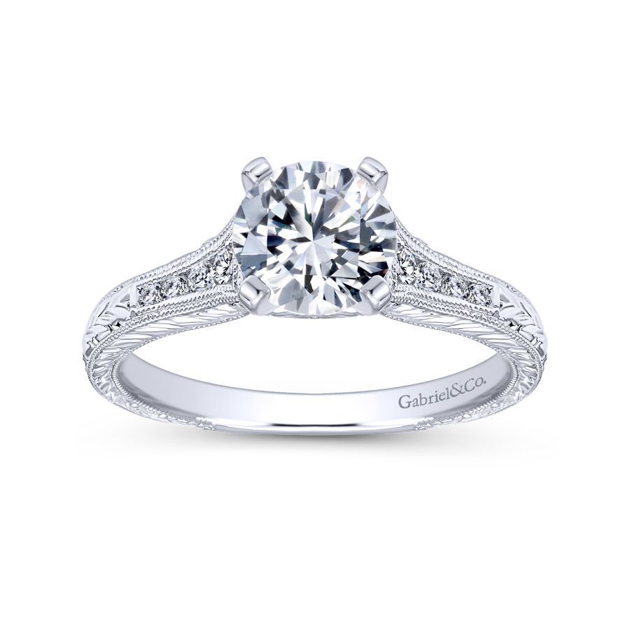 Audra Vintage-Inspired Engagement Ring Setting