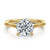 Bena Round Solitaire Diamond Engagement Ring Setting in 14K Yellow Gold